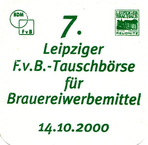 leipzig l-sn reudnitzer fvb 3b (quad180-fvb tauschbörse 2000-grün)